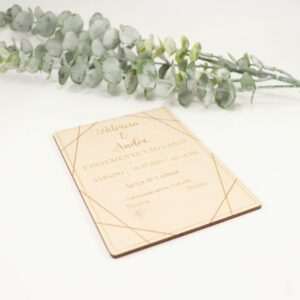 Convite Casamento - Mod. 1 - Cakol