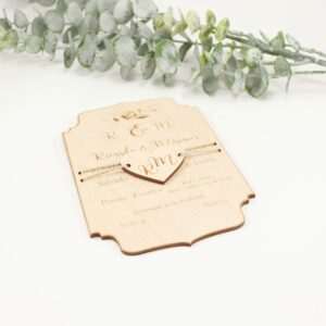 Convite Casamento - Mod. 2 - Cakol