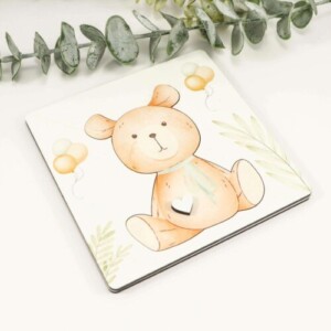 Convite Batismo Urso - Cakol