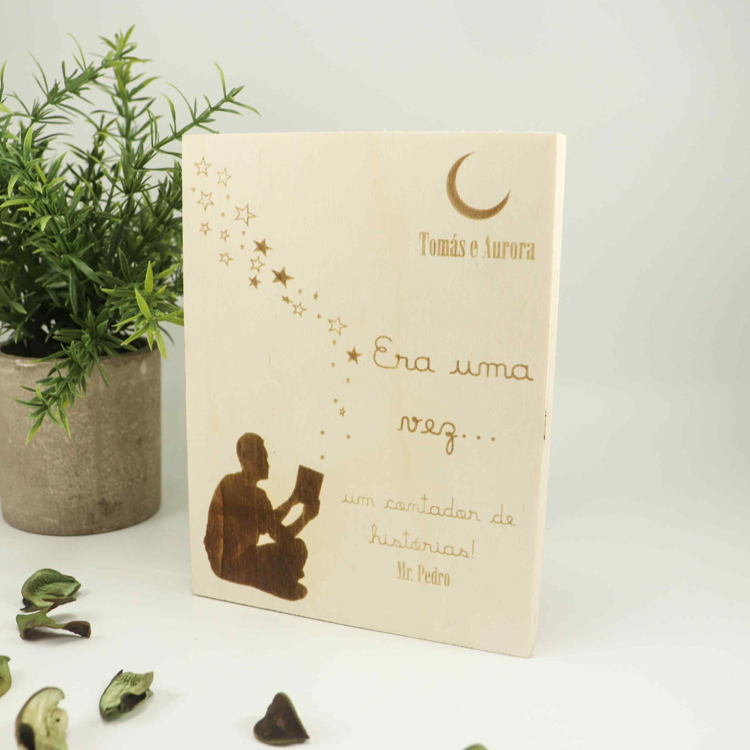 Moldura Livro Pai - Cakol