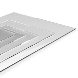 Placas de acrílico Transparente (cristal)