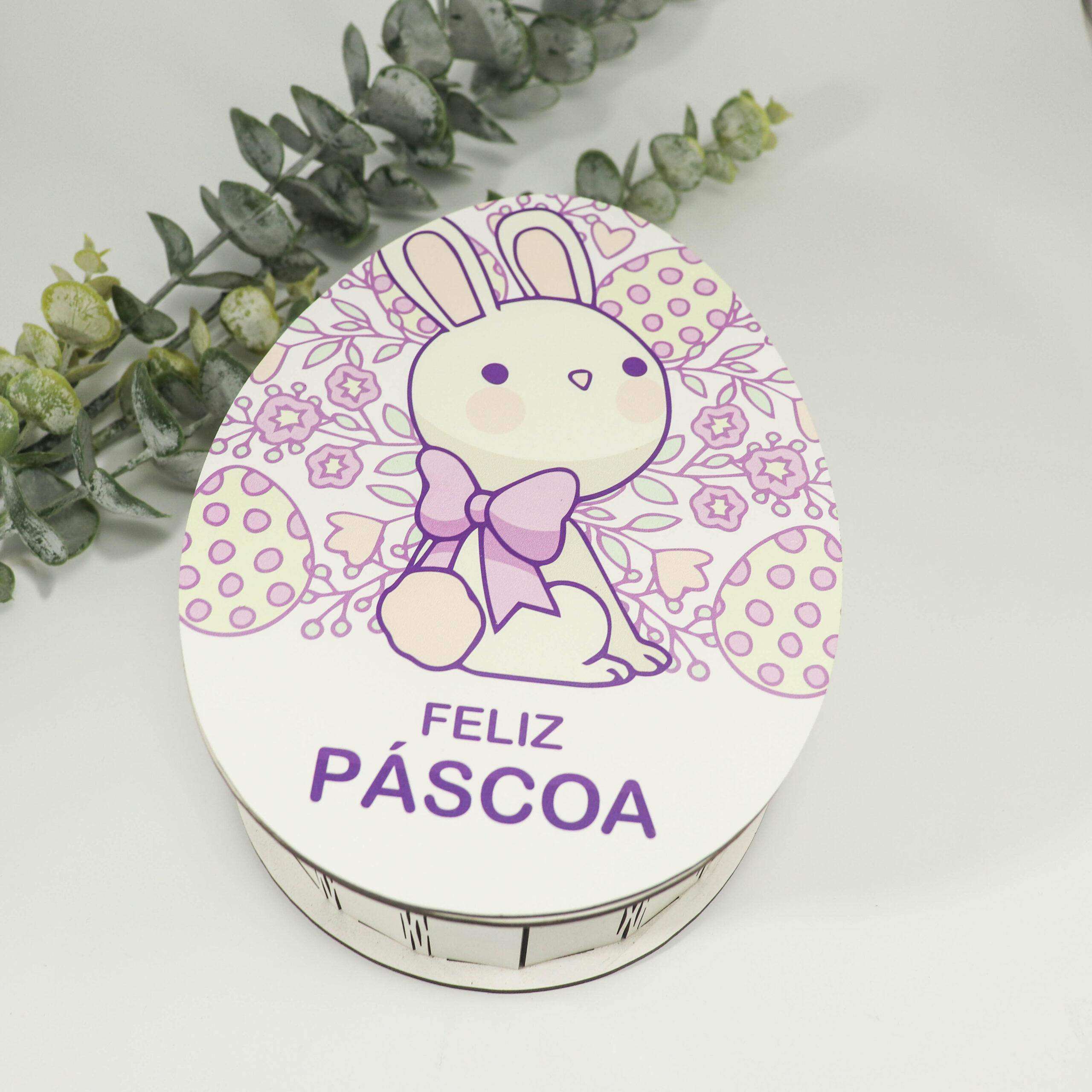 Caixa Ovo Páscoa - Mod. 2 - Cakol