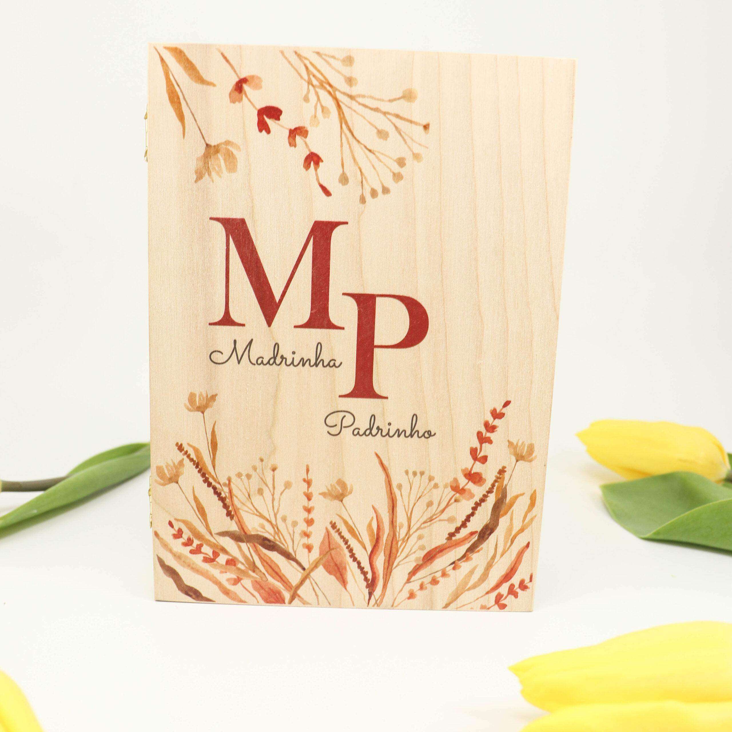 Moldura Livro Padrinhos