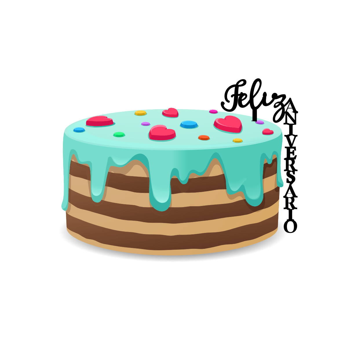 Topo Feliz Aniversário- Mod.5