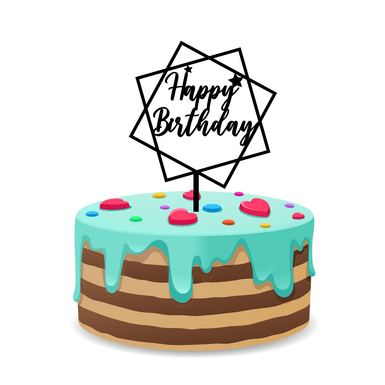 Topo Happy Birthday- Mod.2