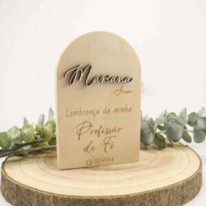 Lembrança de Madeira Mod.1