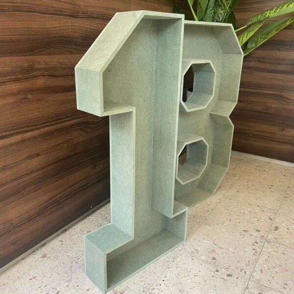Números em Mdf Cru - Image 3
