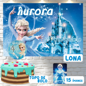 Pack Aniversário Frozen - Cakol