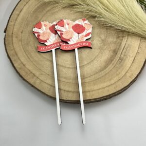 Topo Dia dos Namorados Mod.2 Pack 10 Unidades