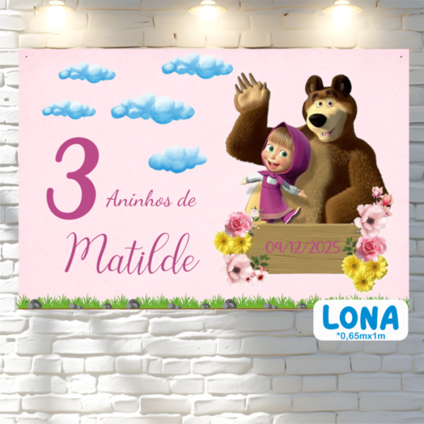 Pack Aniversário Masha e o Urso - Image 4