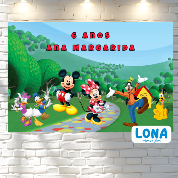 Pack Aniversário Mickey e Amigos - Cakol