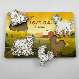 Lembrança jogo de encaixe Quinta