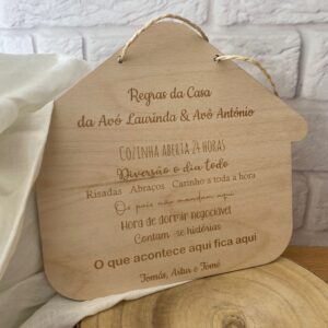 Placa Avós Mod.2