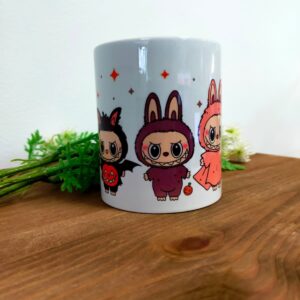 Caneca Labubu Halloween