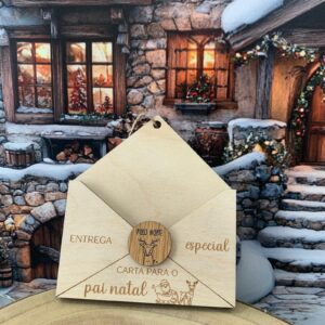Enfeite Carta Pai Natal_Cakol