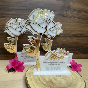Rosa Personalizada com Mensagem Mod.2_Cakol
